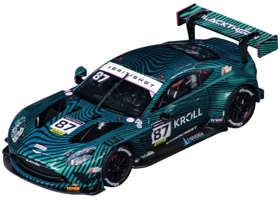 Carrera Digital 132 Aston Martin Vantage AMR GT3 Evo Blackthorn AMR Nr.87 British GT 2024